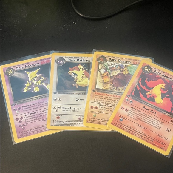 First Edition Pokemon Cards - Picture 1 of 2